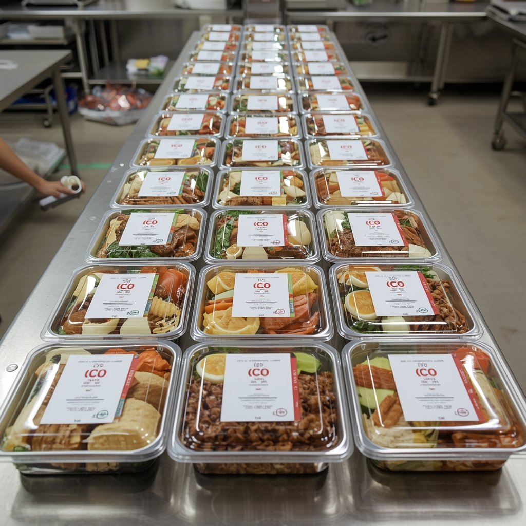 We prepare, portion, and seal your meals